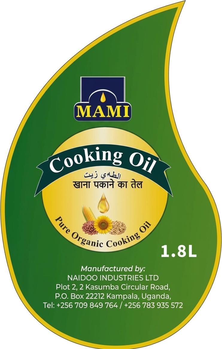 MAMI cooking oil emblem by Naidoo Industries